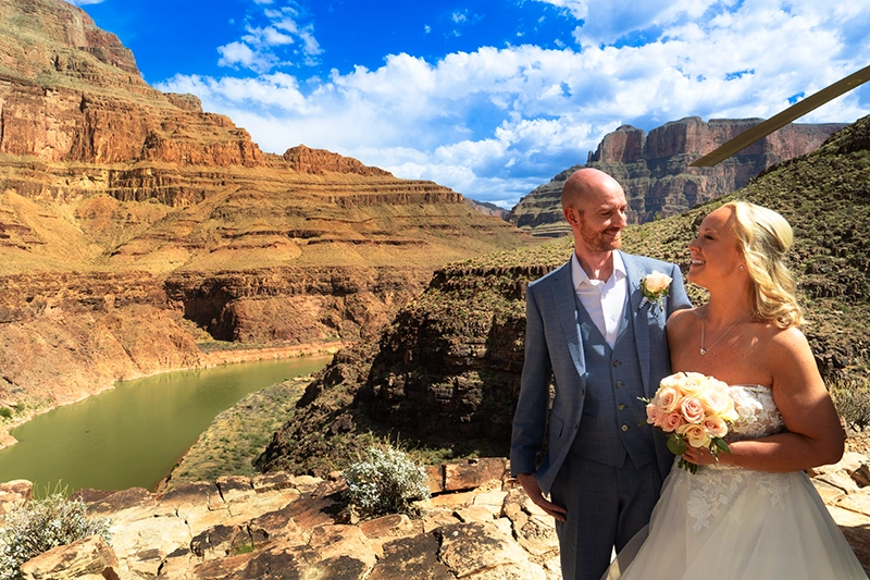 Wedding by Colorado River